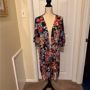 HEIMISH USA Multicolor Floral Kimono